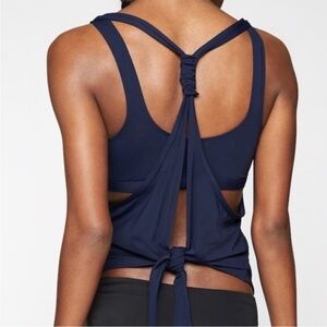 Athleta Navy Swim Top